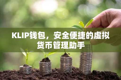 KLIP钱包，安全便捷的虚拟货币管理助手