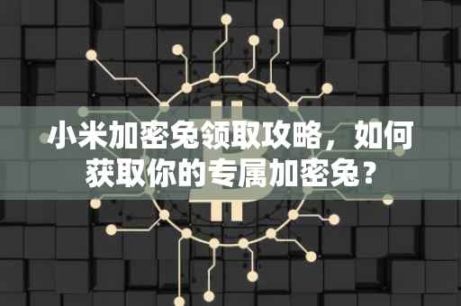 小米加密兔领取攻略，如何获取你的专属加密兔？