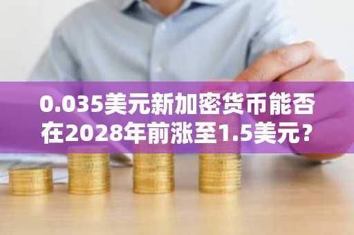 0.035美元新加密货币能否在2028年前涨至1.5美元？投资者勾勒820%增长路径