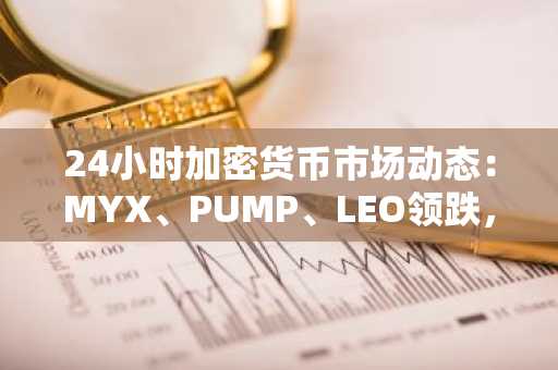 24小时加密货币市场动态：MYX、PUMP、LEO领跌，市场情绪极度恐慌