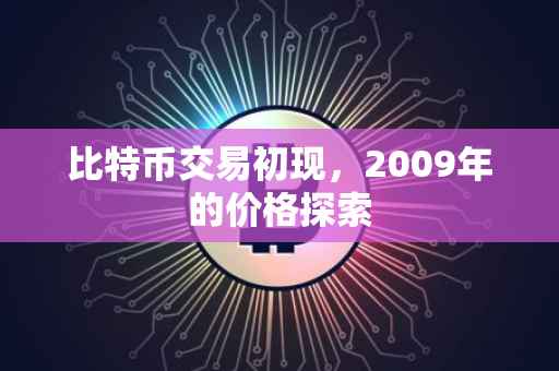 比特币交易初现，2009年的价格探索