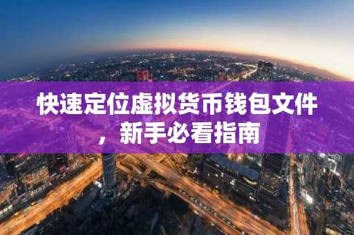 快速定位虚拟货币钱包文件，新手必看指南