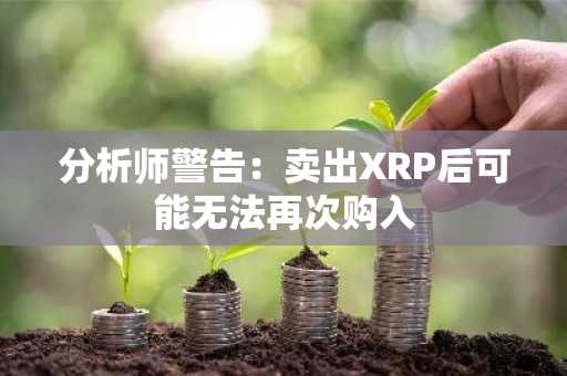 分析师警告：卖出XRP后可能无法再次购入
