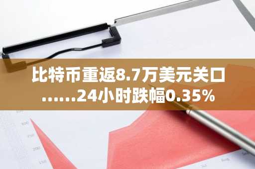 比特币重返8.7万美元关口……24小时跌幅0.35%