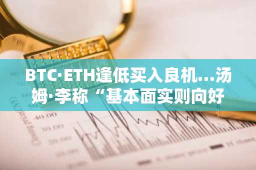 BTC·ETH逢低买入良机…汤姆·李称“基本面实则向好”