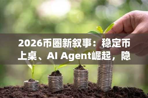 2026币圈新叙事：稳定币上桌、AI Agent崛起，隐私币或成黑马？币安官方交易所助你抢占先机