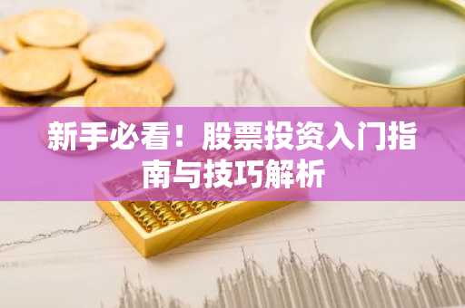 新手必看！股票投资入门指南与技巧解析