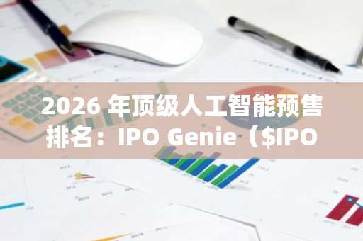 2026 年顶级人工智能预售排名：IPO Genie（$IPO）与 Ozak AI 和 DeepSnitch AI 的对比
