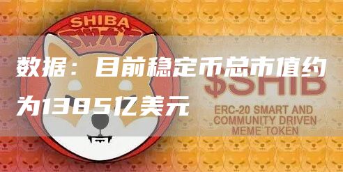 数据：目前稳定币总市值约为1385亿美元