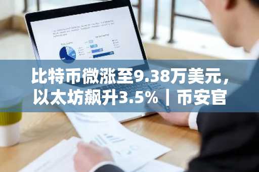 比特币微涨至9.38万美元，以太坊飙升3.5%｜币安官方网最新地址入口下载