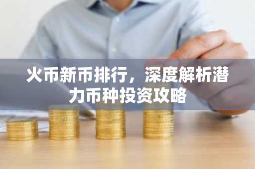 火币新币排行，深度解析潜力币种投资攻略