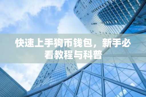 快速上手狗币钱包，新手必看教程与科普