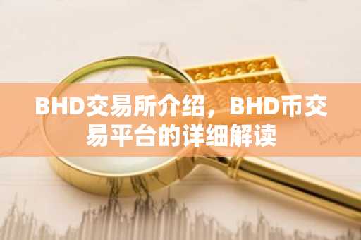 BHD交易所介绍，BHD币交易平台的详细解读