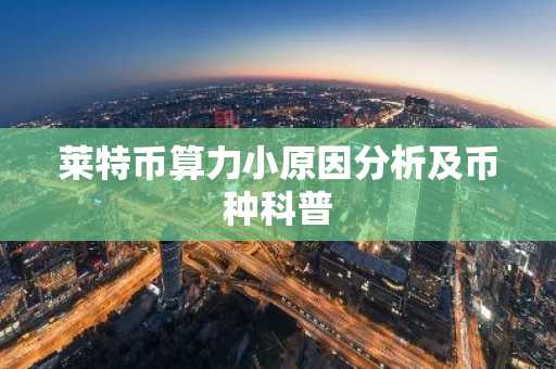 莱特币算力小原因分析及币种科普