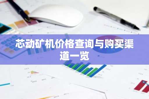 芯动矿机价格查询与购买渠道一览