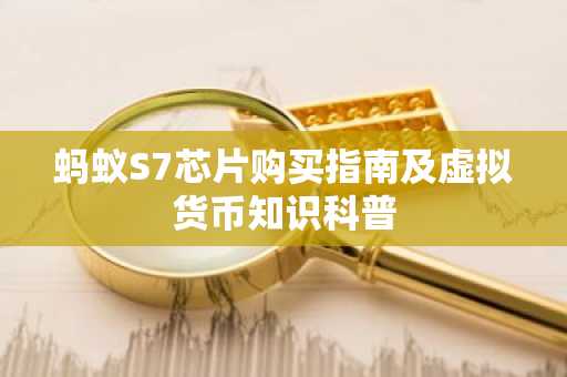 蚂蚁S7芯片购买指南及虚拟货币知识科普