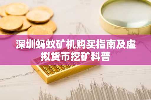 深圳蚂蚁矿机购买指南及虚拟货币挖矿科普