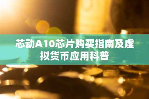 芯动A10芯片购买指南及虚拟货币应用科普