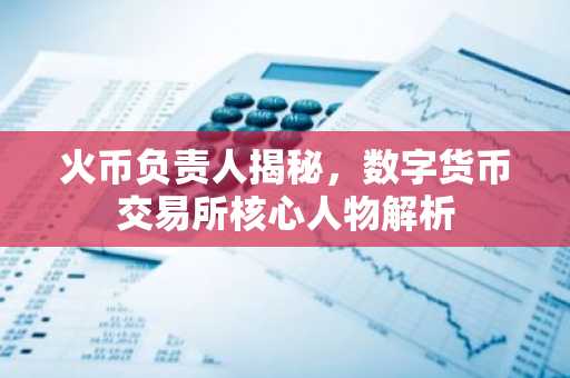 火币负责人揭秘，数字货币交易所核心人物解析
