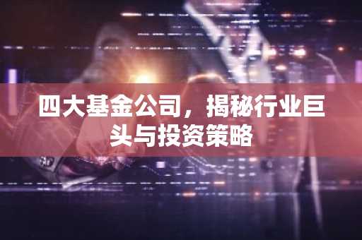 四大基金公司，揭秘行业巨头与投资策略