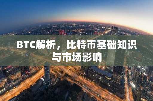 BTC解析，比特币基础知识与市场影响