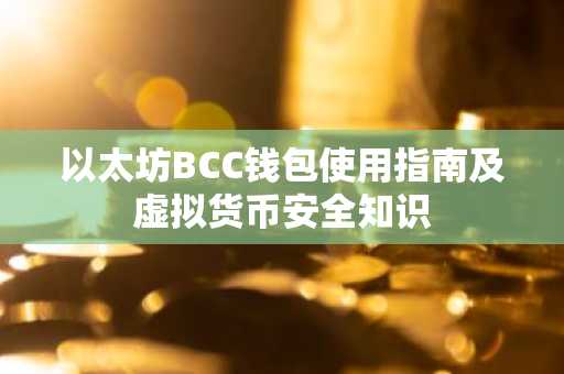 以太坊BCC钱包使用指南及虚拟货币安全知识