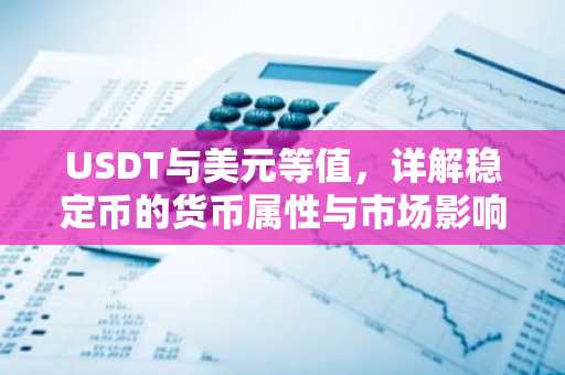 USDT与美元等值，详解稳定币的货币属性与市场影响