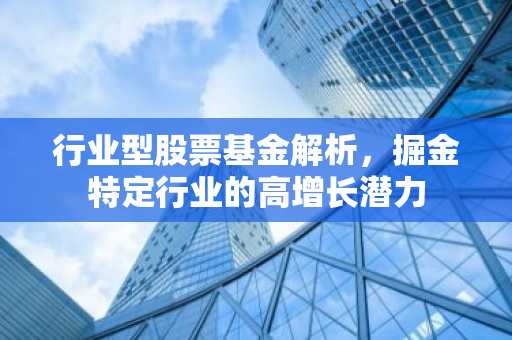 行业型股票基金解析，掘金特定行业的高增长潜力