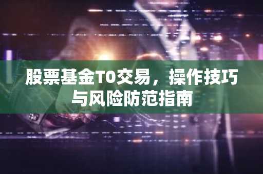 股票基金T0交易，操作技巧与风险防范指南