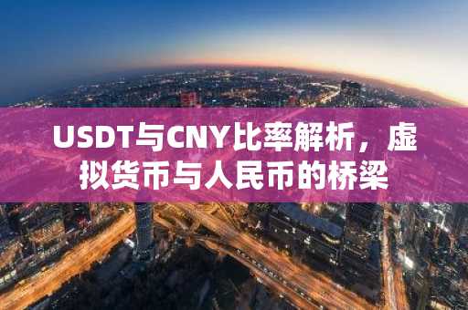 USDT与CNY比率解析，虚拟货币与人民币的桥梁