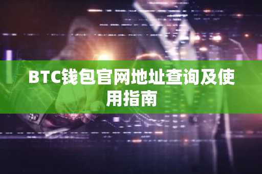 BTC钱包官网地址查询及使用指南
