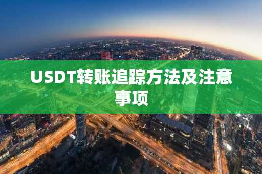 USDT转账追踪方法及注意事项