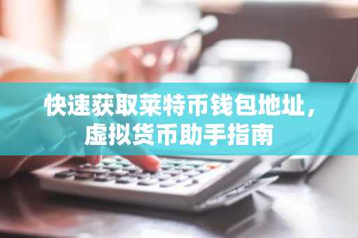 快速获取莱特币钱包地址，虚拟货币助手指南