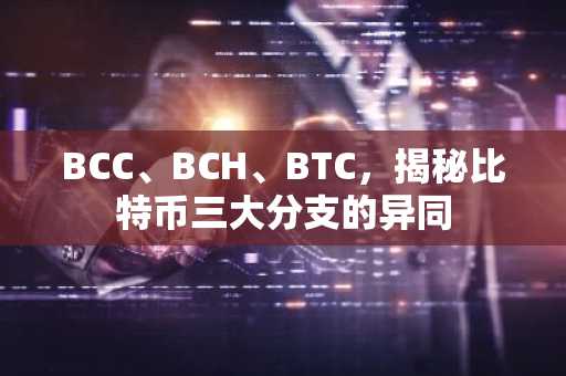 BCC、BCH、BTC，揭秘比特币三大分支的异同