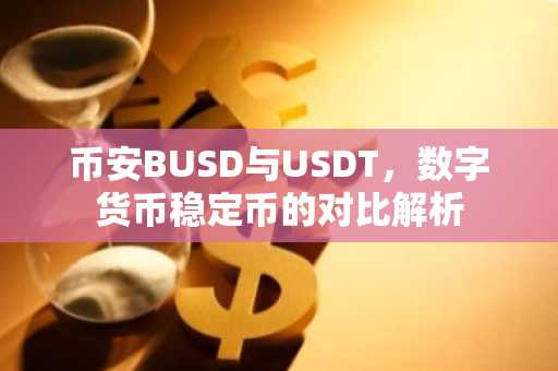 币安BUSD与USDT，数字货币稳定币的对比解析