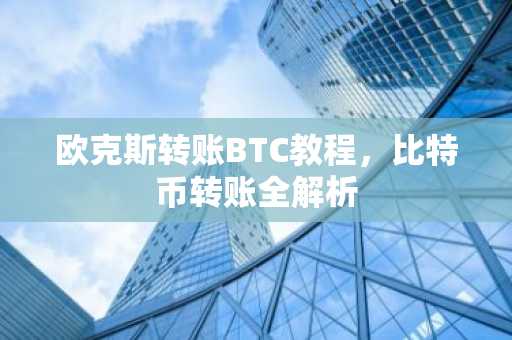 欧克斯转账BTC教程，比特币转账全解析