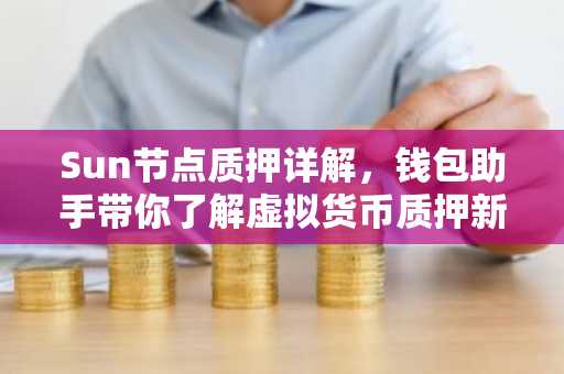 Sun节点质押详解，钱包助手带你了解虚拟货币质押新玩法