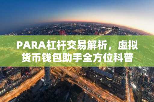 PARA杠杆交易解析，虚拟货币钱包助手全方位科普