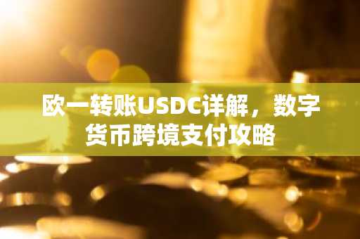 欧一转账USDC详解，数字货币跨境支付攻略