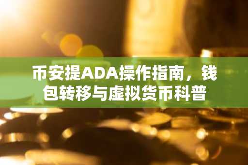 币安提ADA操作指南，钱包转移与虚拟货币科普