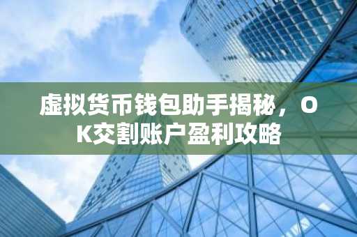 虚拟货币钱包助手揭秘，OK交割账户盈利攻略
