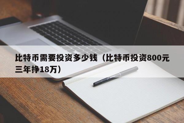 比特币需要投资多少钱（比特币投资800元三年挣18万）