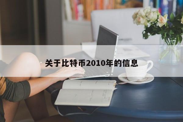 关于比特币2010年的信息