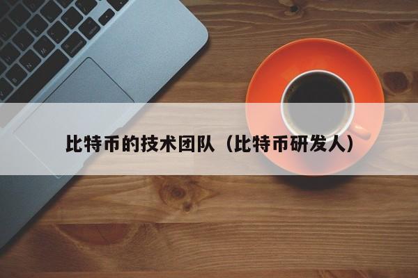 比特币的技术团队（比特币研发人）