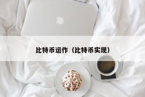 比特币运作（比特币实现）