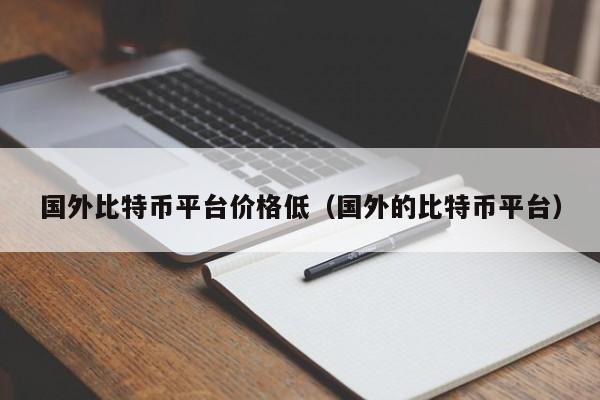 国外比特币平台价格低（国外的比特币平台）