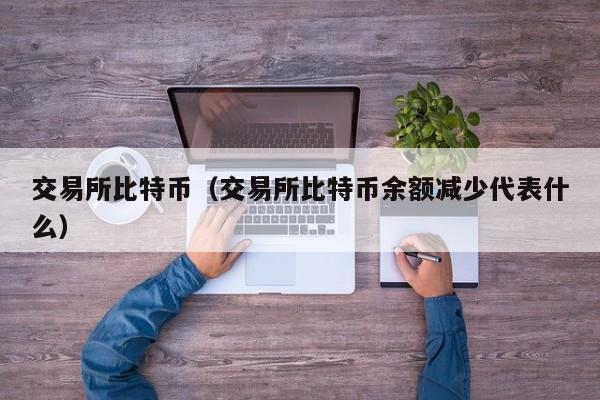 交易所比特币(交易所比特币余额减少代表什么)